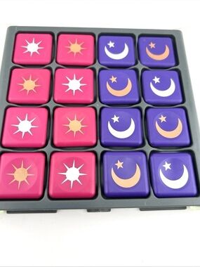 Vintage 1997 Rubik’s Eclipse Game Complete: Board, Tiles & Original Instructions